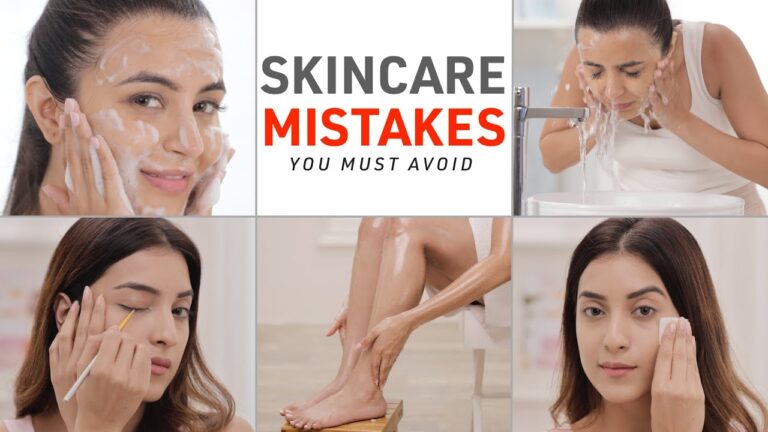 3 Skincare Mistakes That Keep You From Glass Skin skincare mistakes