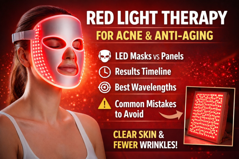 Red Light Therapy for Acne and Anti-Aging